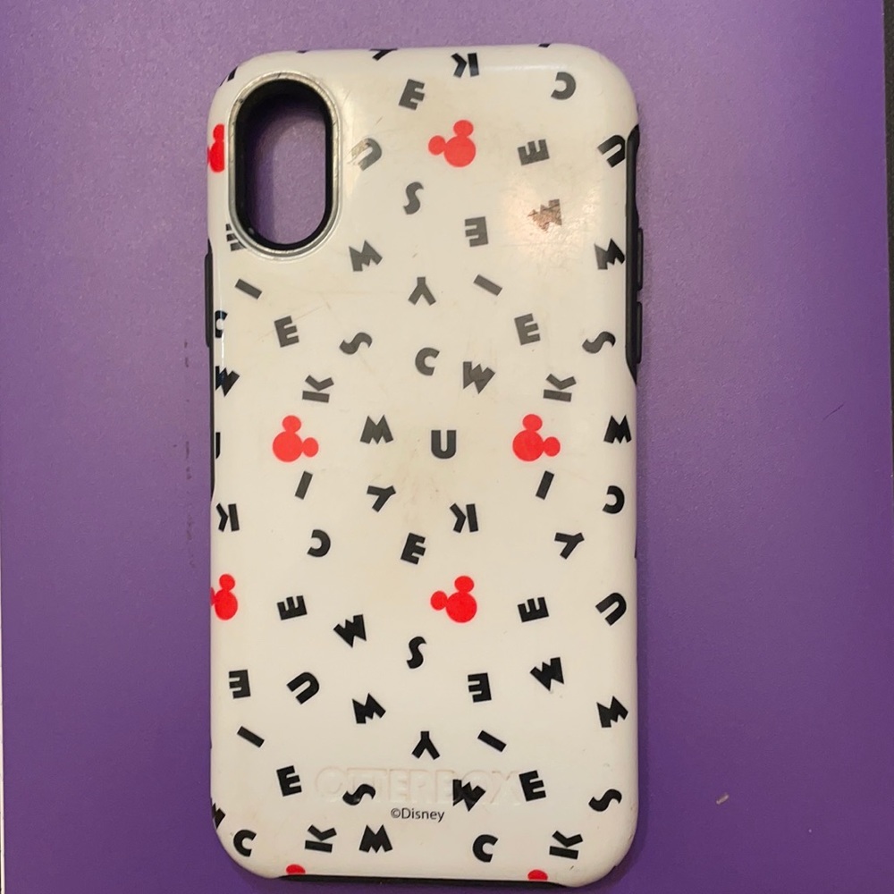 iPhone X Disney otter box case